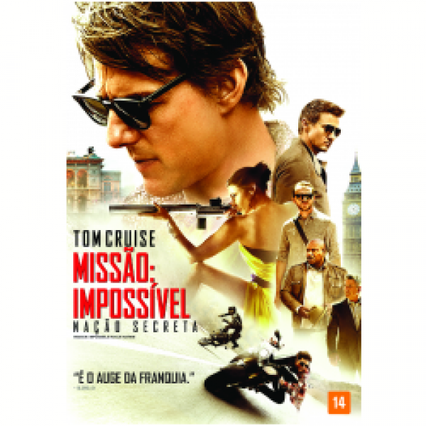 DVD Missão Impossível - Nação Secreta