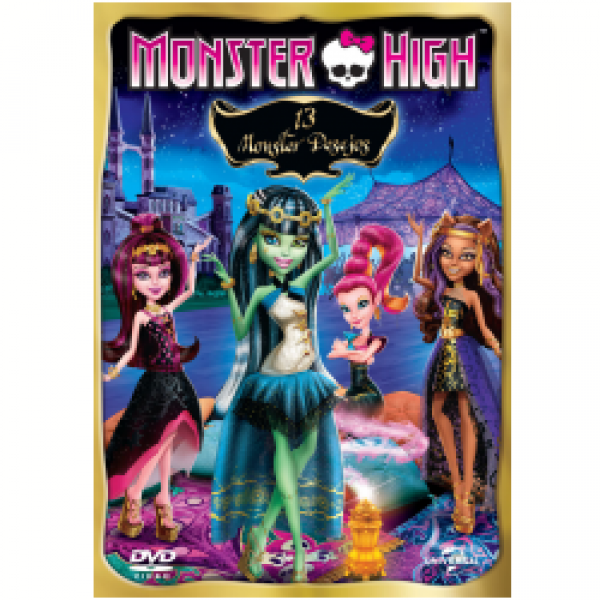 DVD Monster High - 13 Monster Desejos