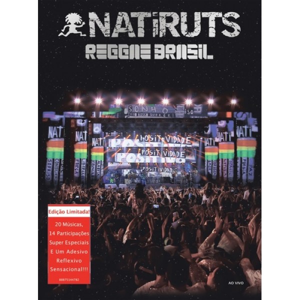 DVD Natiruts - Reggae Brasil (Edição Limitada - DVD+CD)
