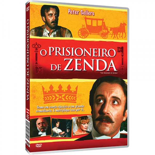 DVD O Prisioneiro de Zenda