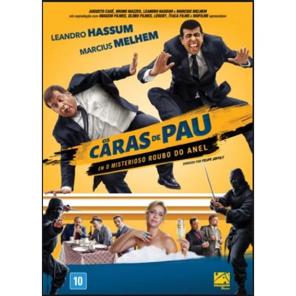 DVD Os Caras de Pau em: O Misterioso Roubo do Anel