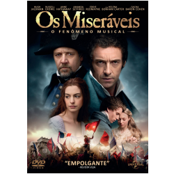 DVD Os Miseráveis - O Fenômeno Musical