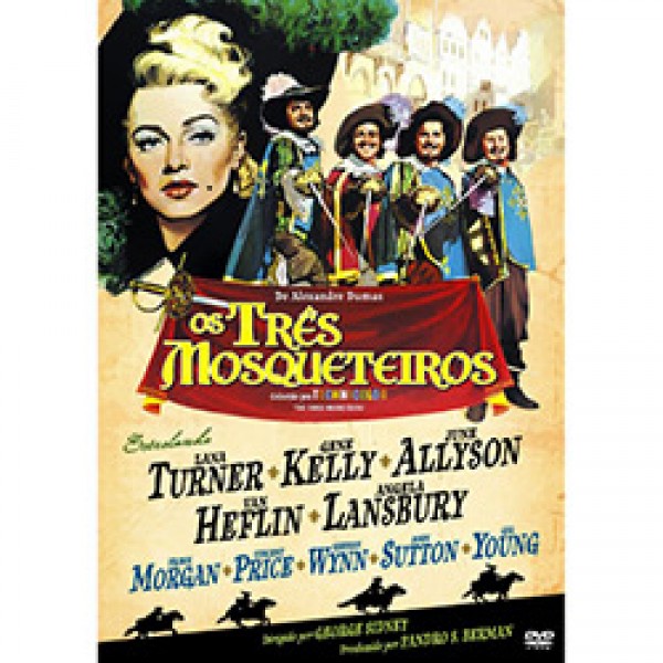 DVD Os Três Mosqueteiros (1948 - Warner)