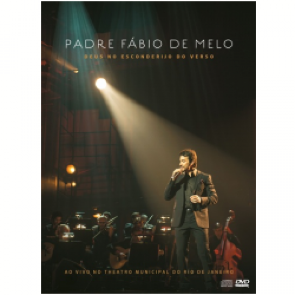 DVD Padre Fábio de Melo - Deus no Esconderijo do Verso (DVD+2 CD's)