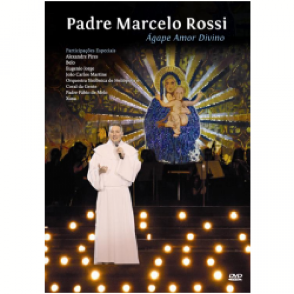 DVD Padre Marcelo Rossi - Ágape Amor Divino