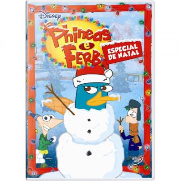 DVD Phineas e Ferb - Especial de Natal