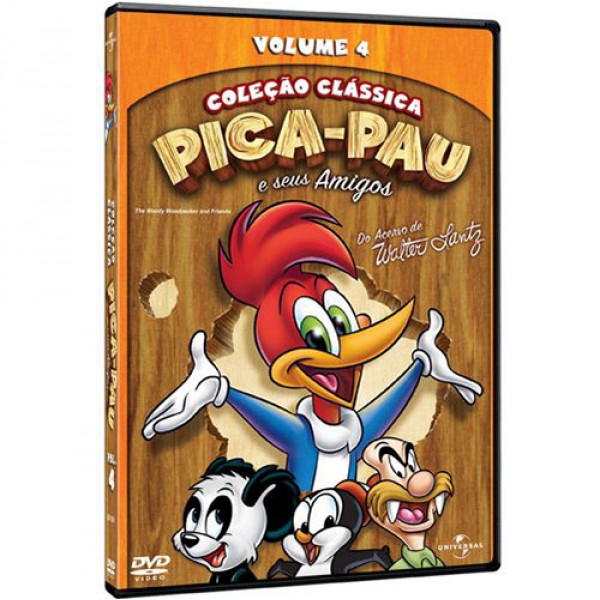 DVD Pica-Pau - Coleção Clássica Vol.04