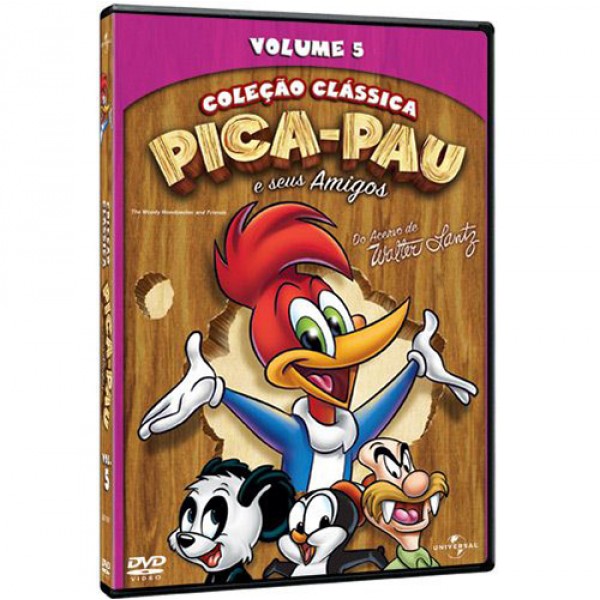 DVD Pica-Pau - Coleção Clássica Vol.05