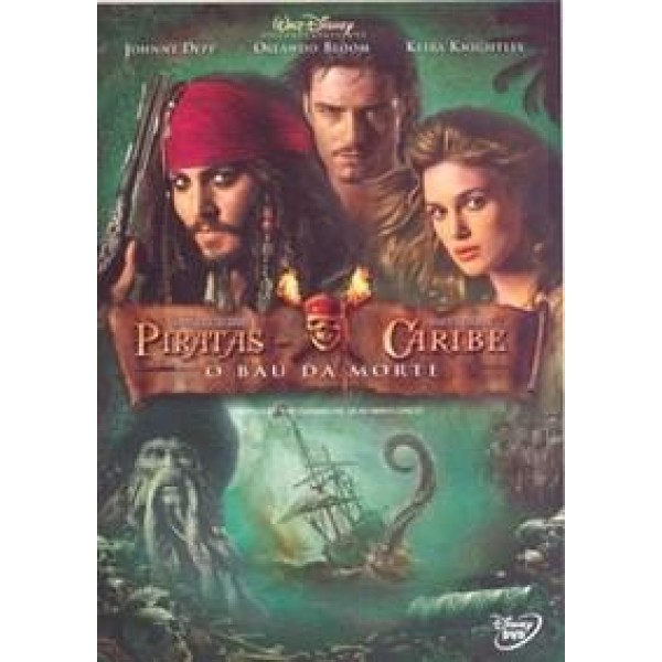 DVD Piratas do Caribe - O Baú da Morte