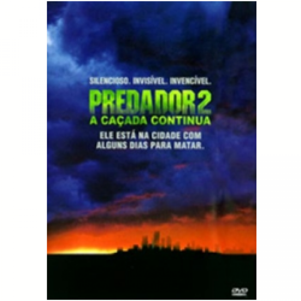 DVD Predador 2 - A Caçada Continua