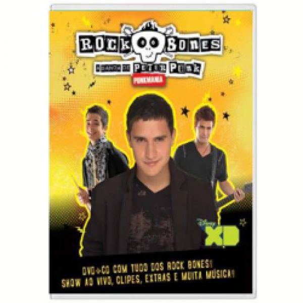 DVD Rock Bones A Banda de Peter Punk - Punkmania (DVD+CD)