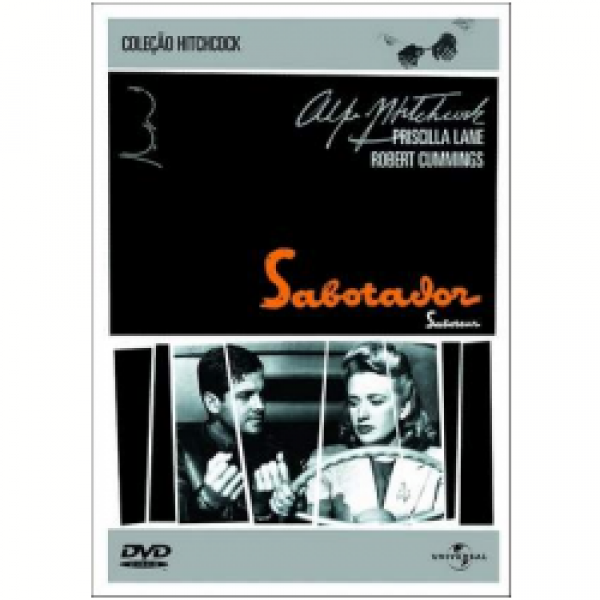 DVD Sabotador (Alfred Hitchcock)