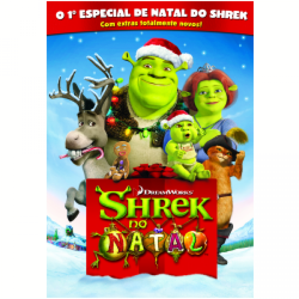 DVD Shrek no Natal