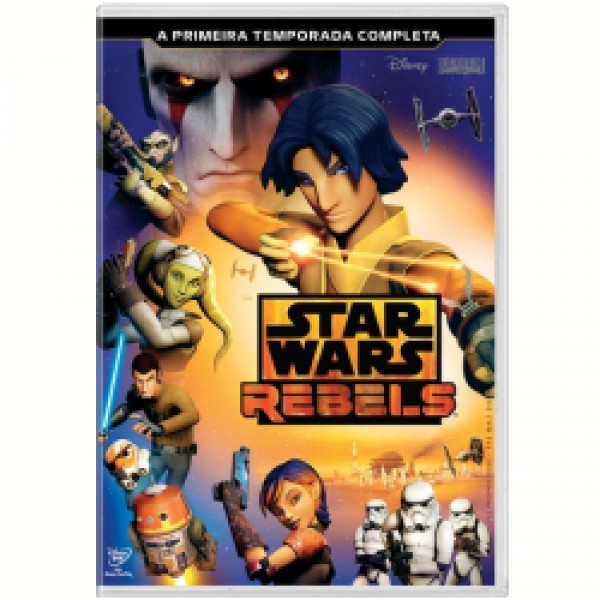 DVD Star Wars - Rebels (A Primeira Temporada Completa - 3 DVD's)