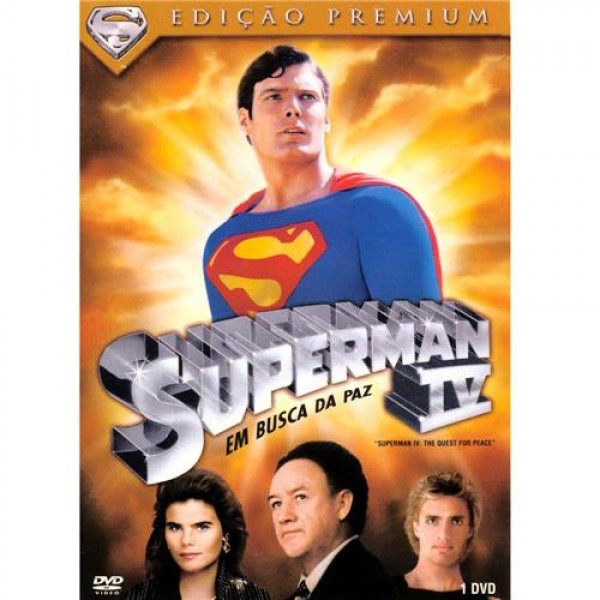DVD Superman IV - Em Busca da Paz - Edição Premium