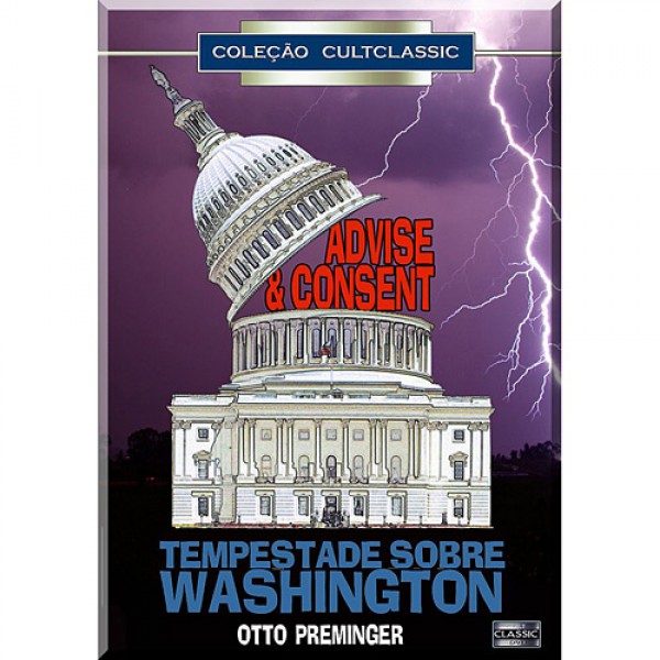 DVD Tempestade Sobre Washington