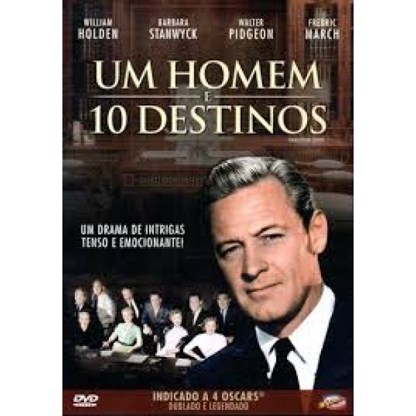 DVD Um Homem e 10 Destinos