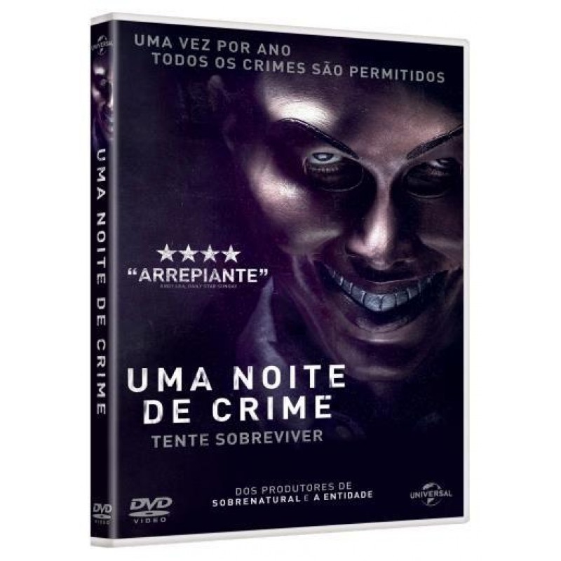DVD Uma Noite de Crime