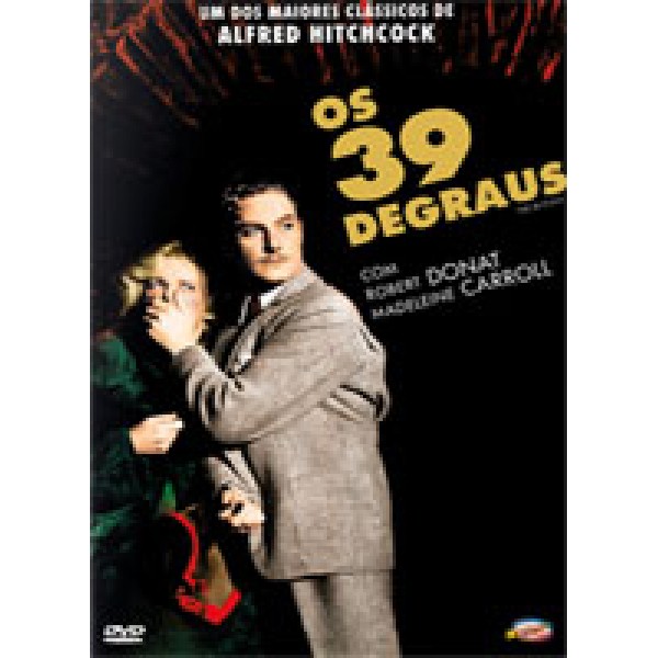 DVD Os 39 Degraus (Alfred Hitchcock)