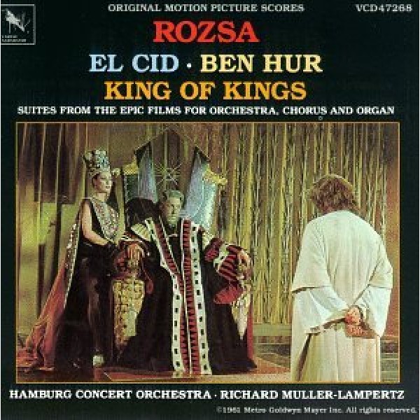 CD El Cid / Ben Hur / King Of Kings: Suites From The Epic Films For Orchestra, Chorus And Organ (O.S.T. - IMPORTADO)
