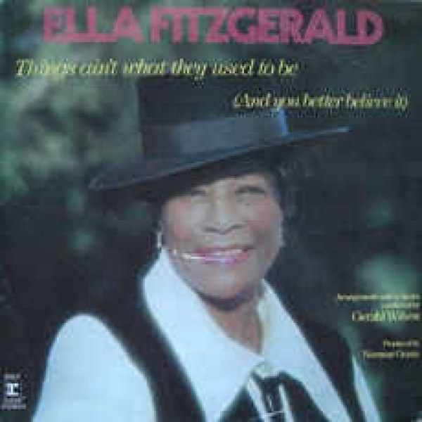 CD Ella Fitzgerald - Things Ain't What They Used To Be