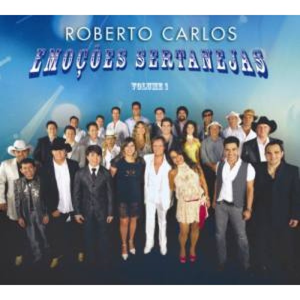 CD Roberto Carlos - Emoções Sertanejas Vol.1 ( Digipack )