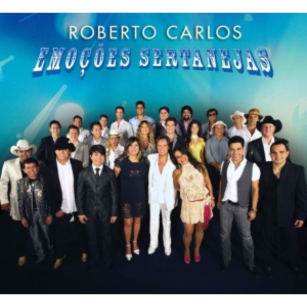 CD Roberto Carlos - Emoções Sertanejas (DUPLO) - Digipack 