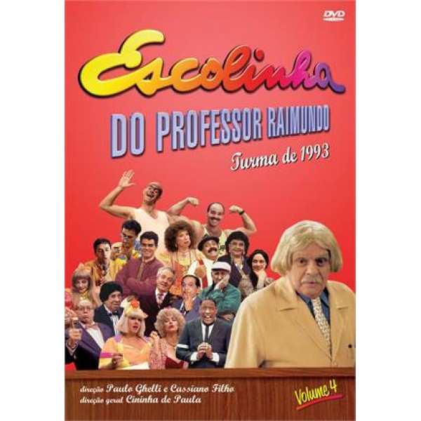 DVD A Escolinha do Professor Raimundo - Turma de 1993