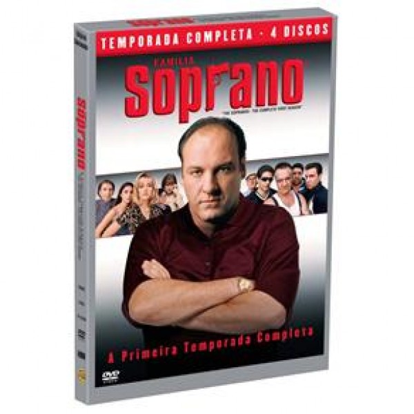 Box Família Soprano - A Primeira Temporada Completa (4 DVD's)