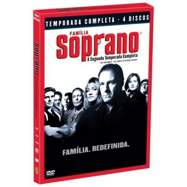Box Família Soprano - A Segunda Temporada Completa (4 DVD's)