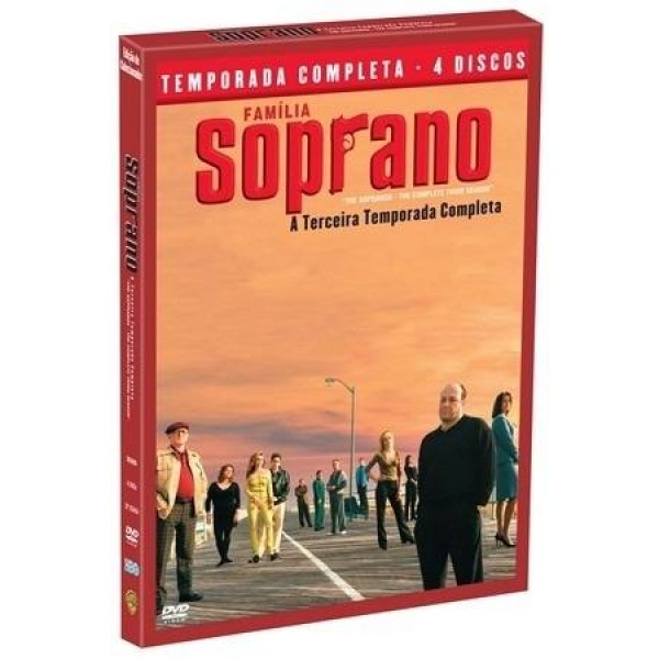 Box Família Soprano - A Terceira Temporada Completa (4 DVD's)