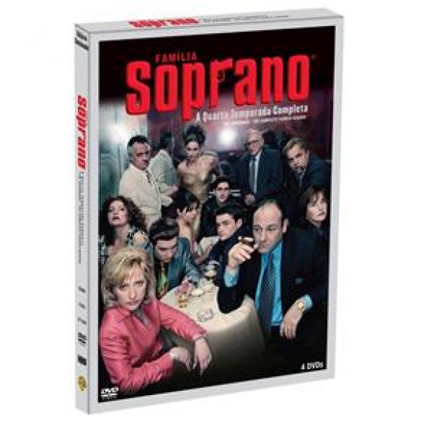 Box Família Soprano - A Quarta Temporada Completa (4 DVD's)