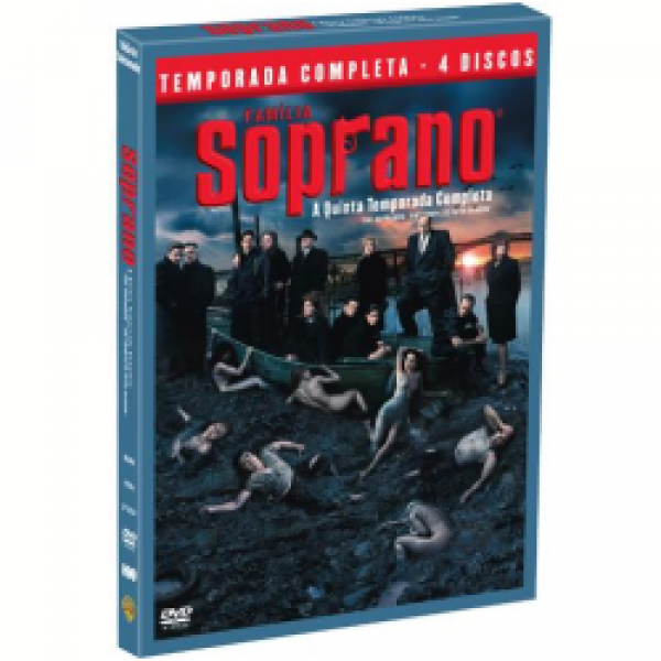 Box Família Soprano - A Quinta Temporada Completa (4 DVD's)