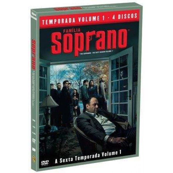 Box Família Soprano - A Sexta Temporada Vol. 1 (4 DVD's)