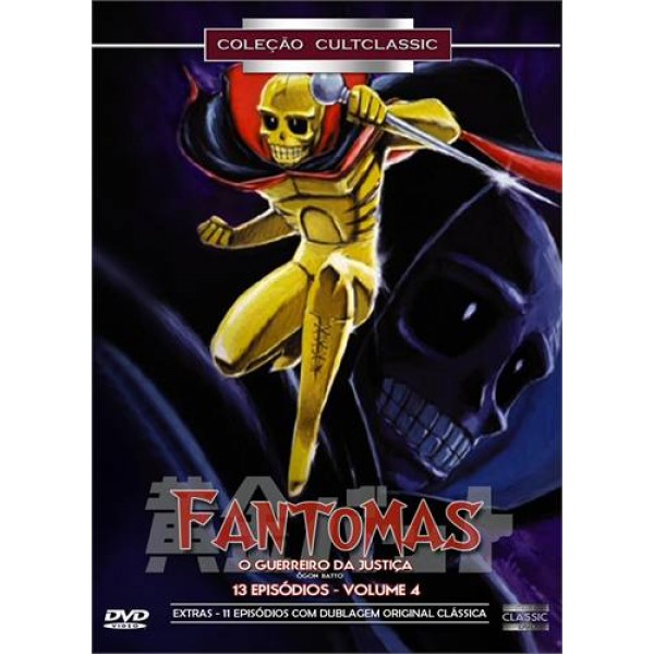 Box Fantomas - O Guerreiro Da Justiça - Vol. 1 (3 DVD's)