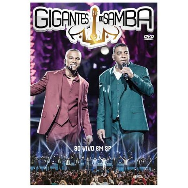 DVD Gigantes do Samba - Ao Vivo Em SP