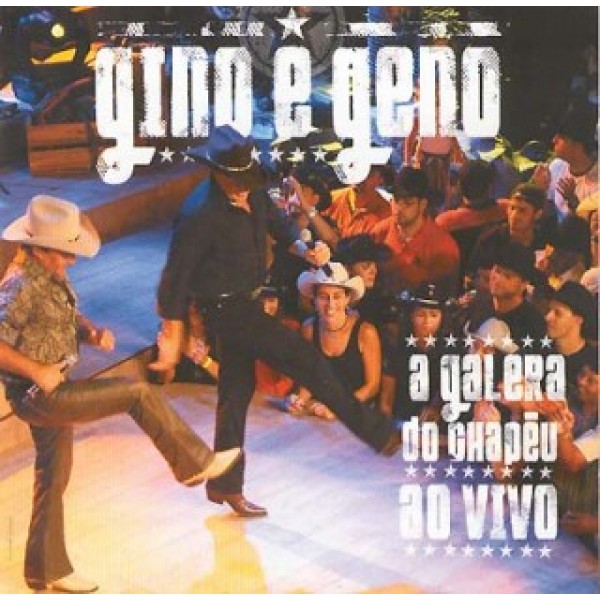 CD Gino & Geno - A Galera do Chapéu Ao Vivo (EMI PAC)