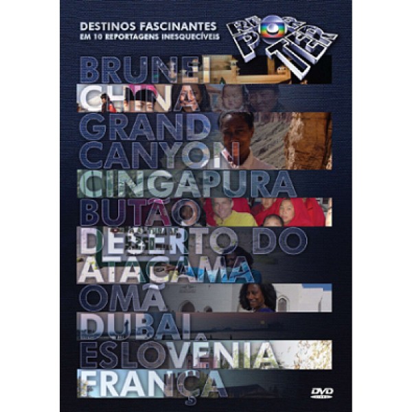 DVD Globo Repórter - Destinos Fascinantes (3 DVD's)