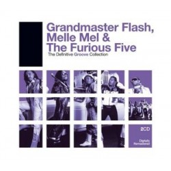 CD Grandmaster Flash, Melle Mel & The Furious Five - The Definitive Groove Collection (DUPLO - IMPORTADO)