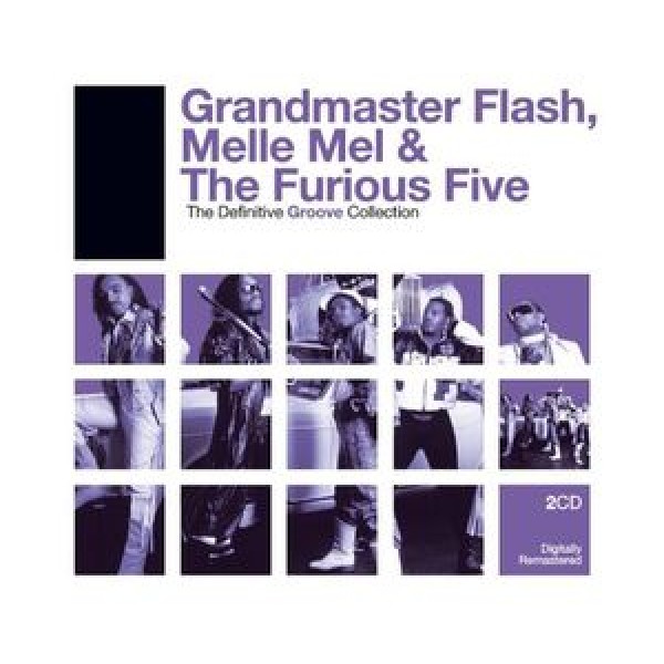 CD Grandmaster Flash, Melle Mel & The Furious Five - The Definitive Groove Collection (DUPLO - IMPORTADO)