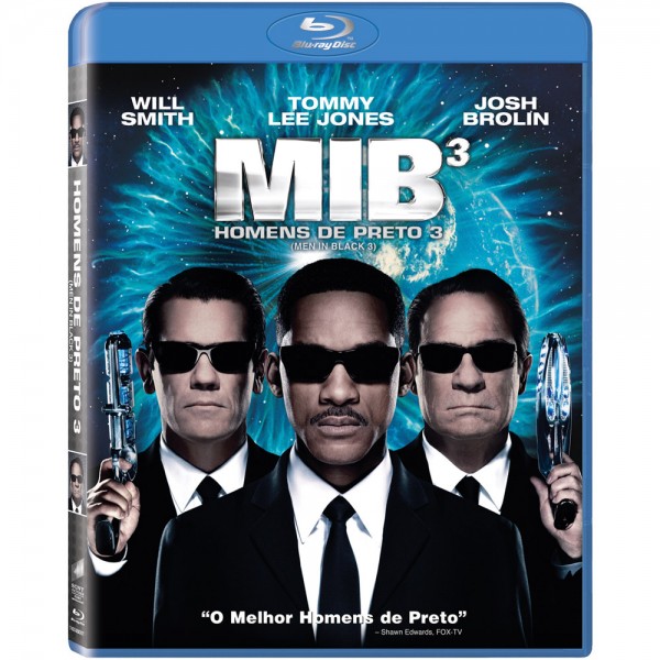 Blu-Ray MIB - Homens de Preto 3 