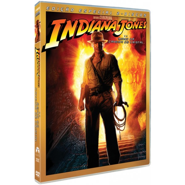 DVD Indiana Jones e o Reino da Caveira de Cristal - Ediçao Especial (2 DVD's)