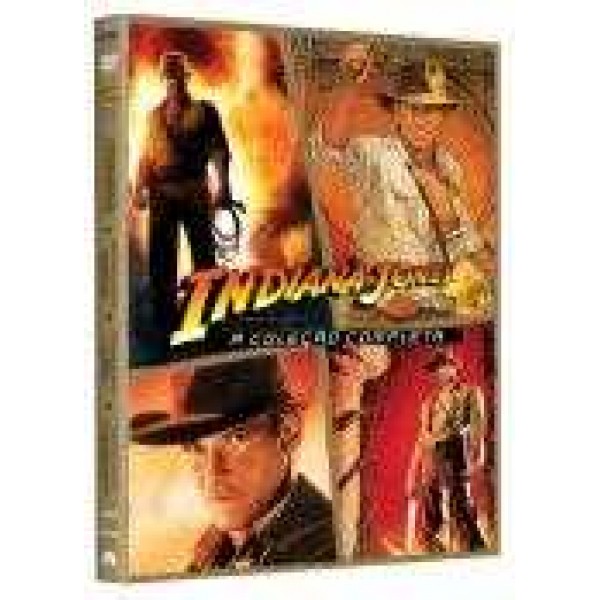 Box Indiana Jones - Coleção Completa (4 DVD's)