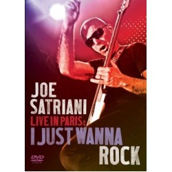 DVD Joe Satriani - Live In Paris: I Just Wanna Rock