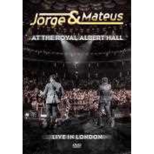 DVD Jorge e Mateus - At The Royal Albert Hall - Live in London