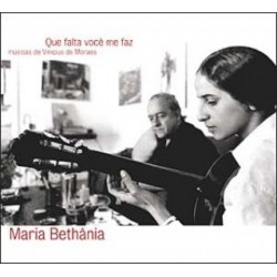 CD Maria Bethânia - Que Falta Você Me Faz
