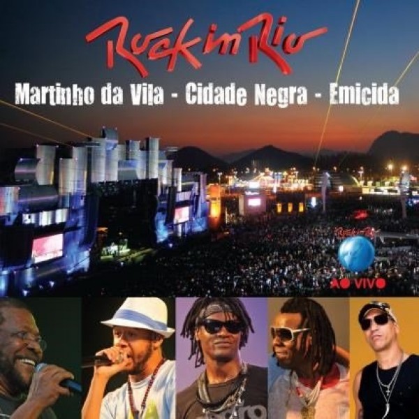CD Martinho da Vila/Cidade Negra/Emicida - Rock In Rio Ao Vivo