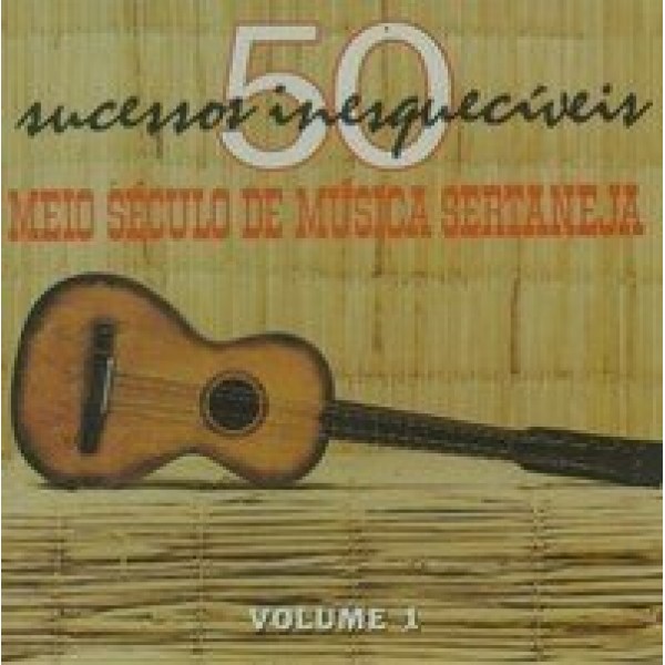 CD Meio Século de Música Sertaneja Vol. 1