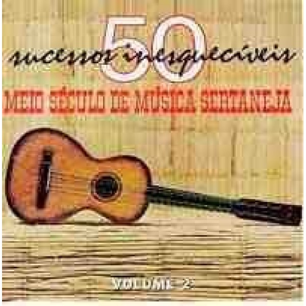 CD Meio Século De Música Sertaneja Vol. 2