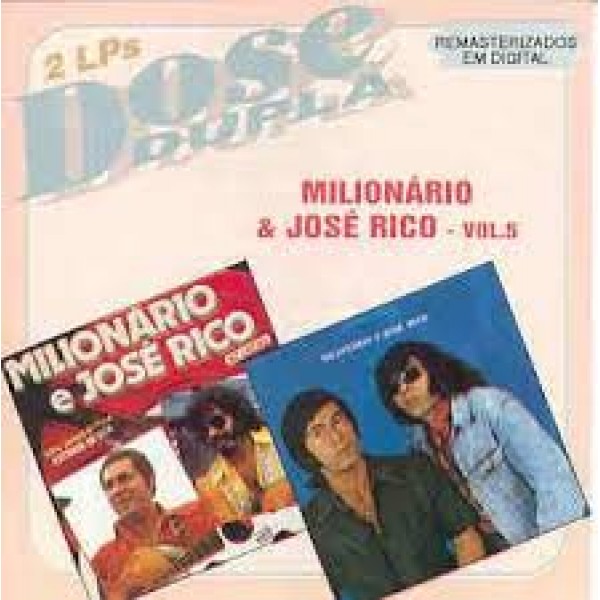 CD Milionário e José Rico - Dose Dupla Vol. 5: Trilha Sonora Estrada Da Vida/Volume 01